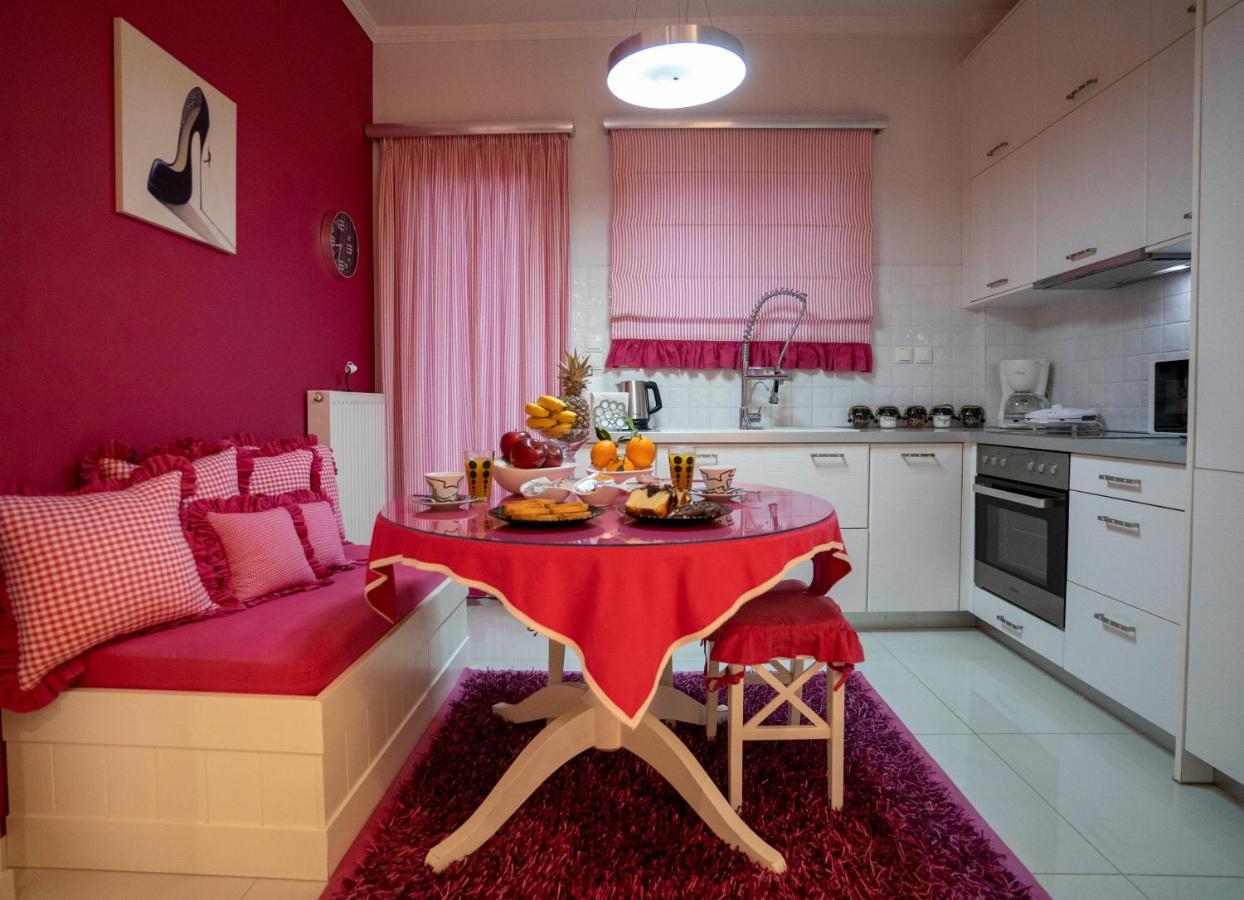 Апартаменты Trap'S House Каристос Экстерьер фото
